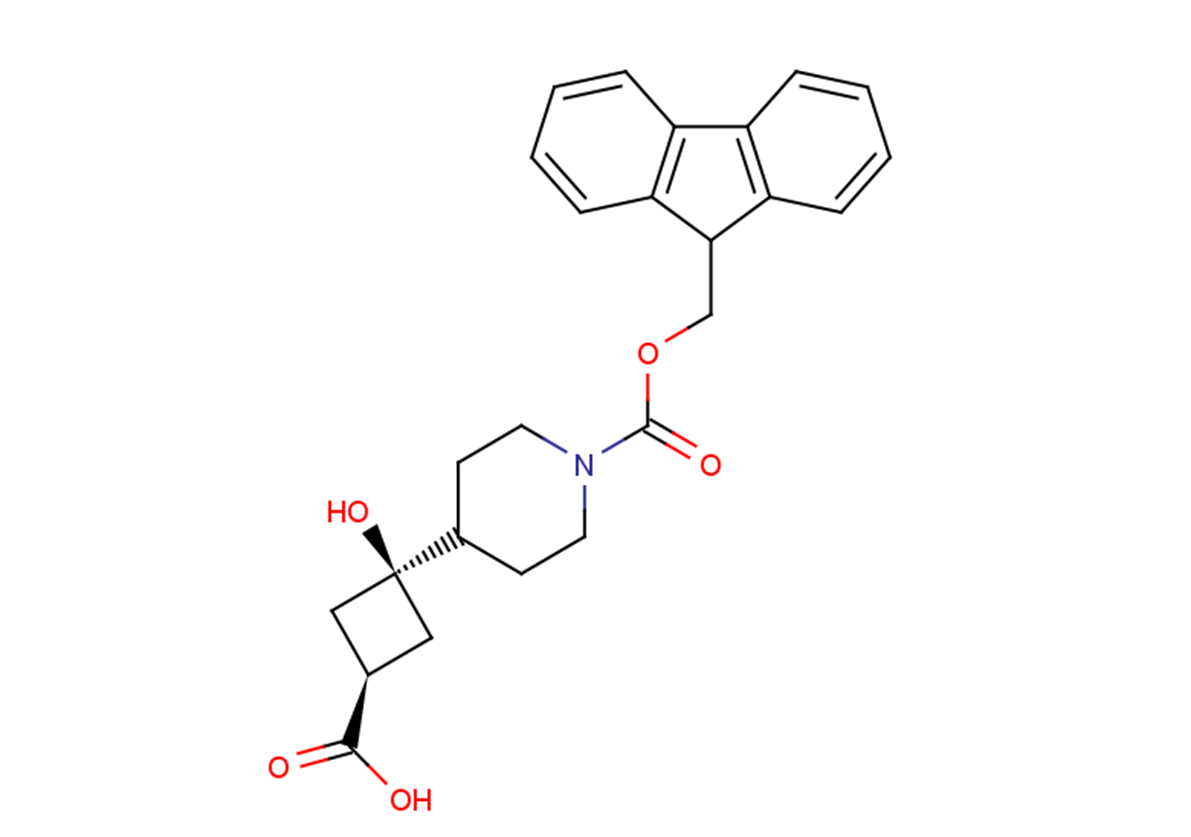 3-{1-[(9H-fluoren-9-ylmethoxy)carbonyl]piperidin-4-yl}-3-hydroxycyclobutane-1-carboxylic acid