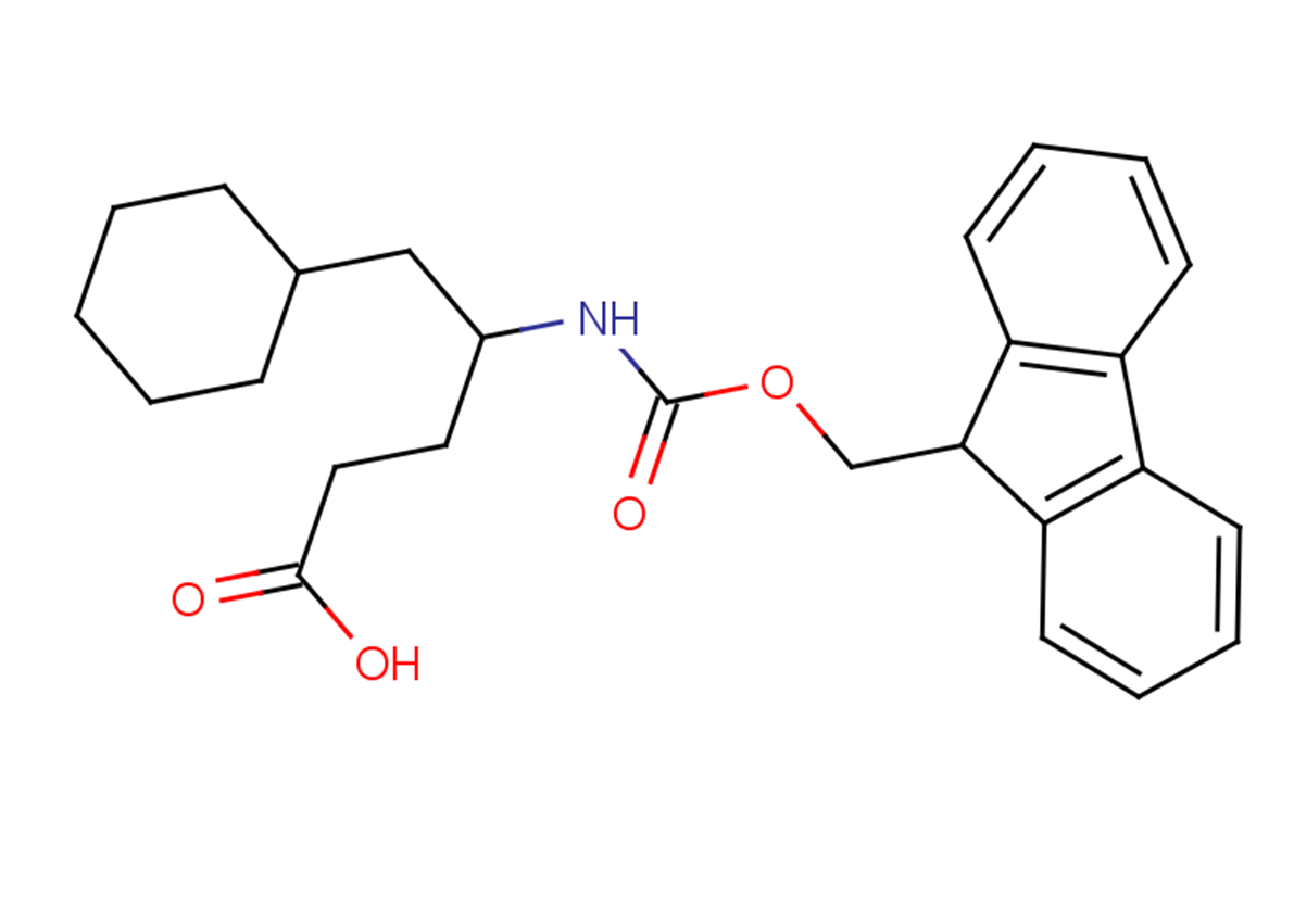 5-cyclohexyl-4-{[(9H-fluoren-9-ylmethoxy)carbonyl]amino}pentanoic acid
