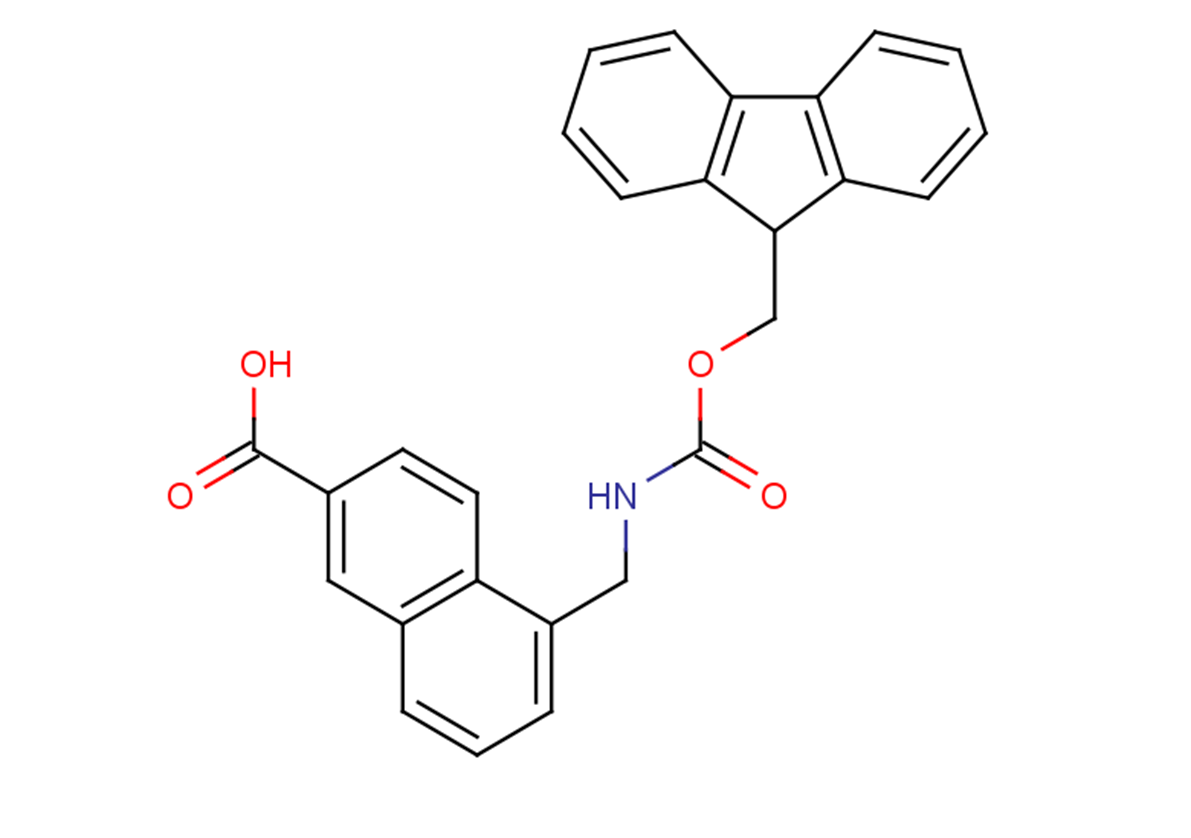 5-({[(9H-fluoren-9-ylmethoxy)carbonyl]amino}methyl)naphthalene-2-carboxylic acid