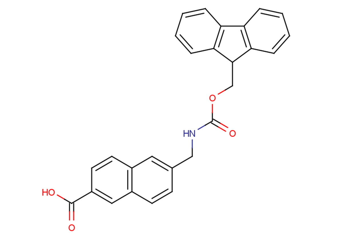 6-({[(9H-fluoren-9-ylmethoxy)carbonyl]amino}methyl)naphthalene-2-carboxylic acid