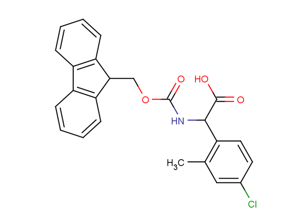 2-(4-chloro-2-methylphenyl)-2-{[(9H-fluoren-9-ylmethoxy)carbonyl]amino}acetic acid