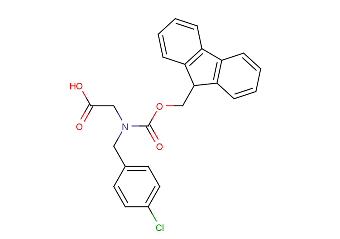 2-{[(4-chlorophenyl)methyl][(9H-fluoren-9-ylmethoxy)carbonyl]amino}acetic acid