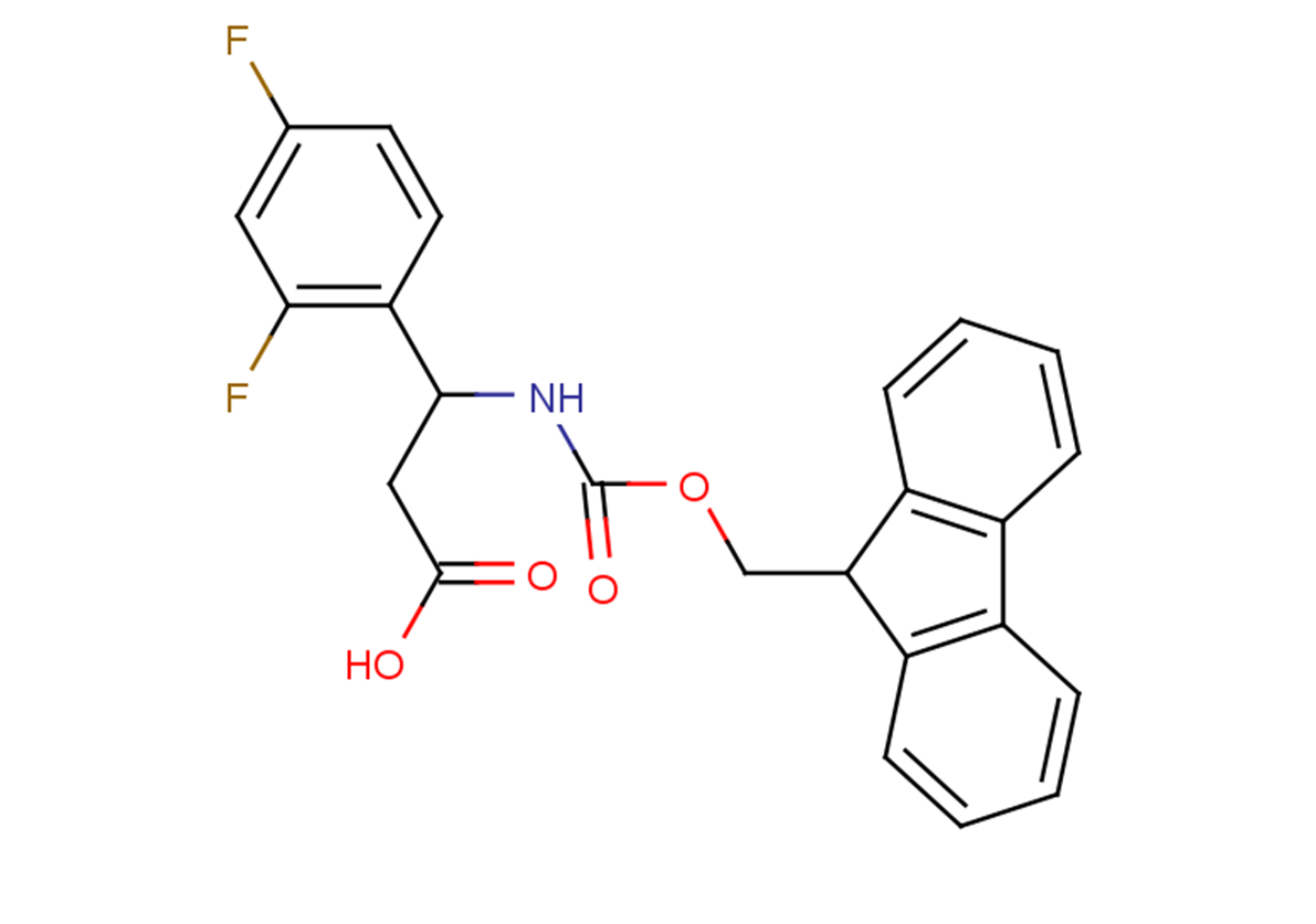 3-(2,4-difluorophenyl)-3-{[(9H-fluoren-9-ylmethoxy)carbonyl]amino}propanoic acid