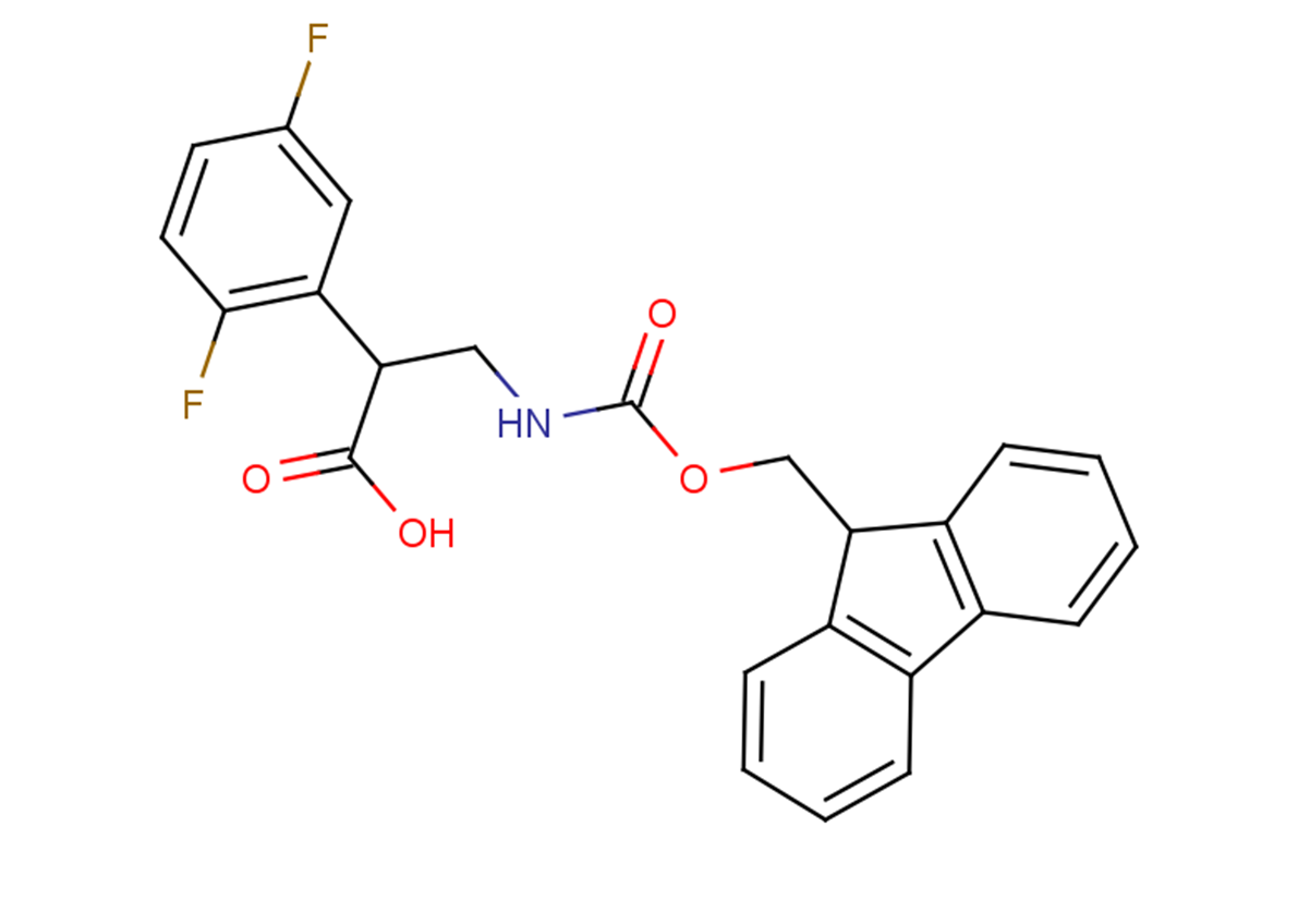2-(2,5-difluorophenyl)-3-{[(9H-fluoren-9-ylmethoxy)carbonyl]amino}propanoic acid