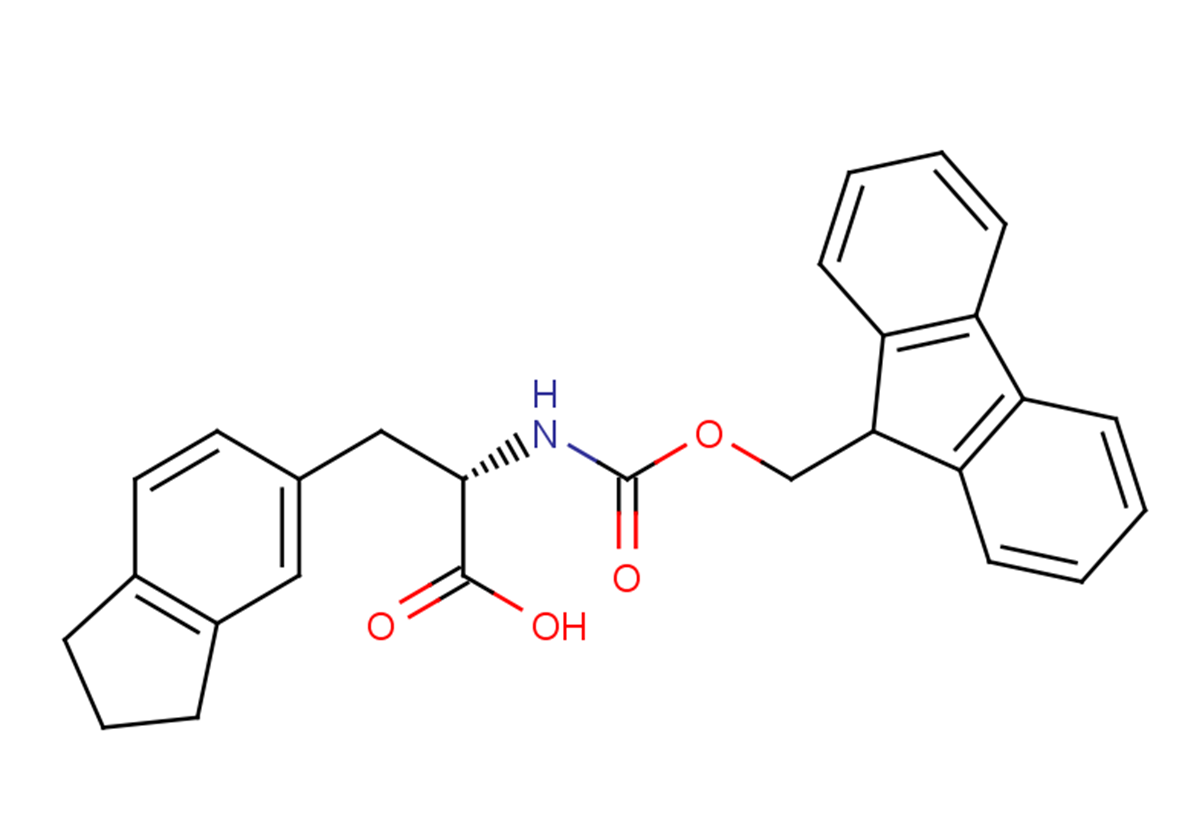 (2S)-3-(2,3-dihydro-1H-inden-5-yl)-2-{[(9H-fluoren-9-ylmethoxy)carbonyl]amino}propanoic acid