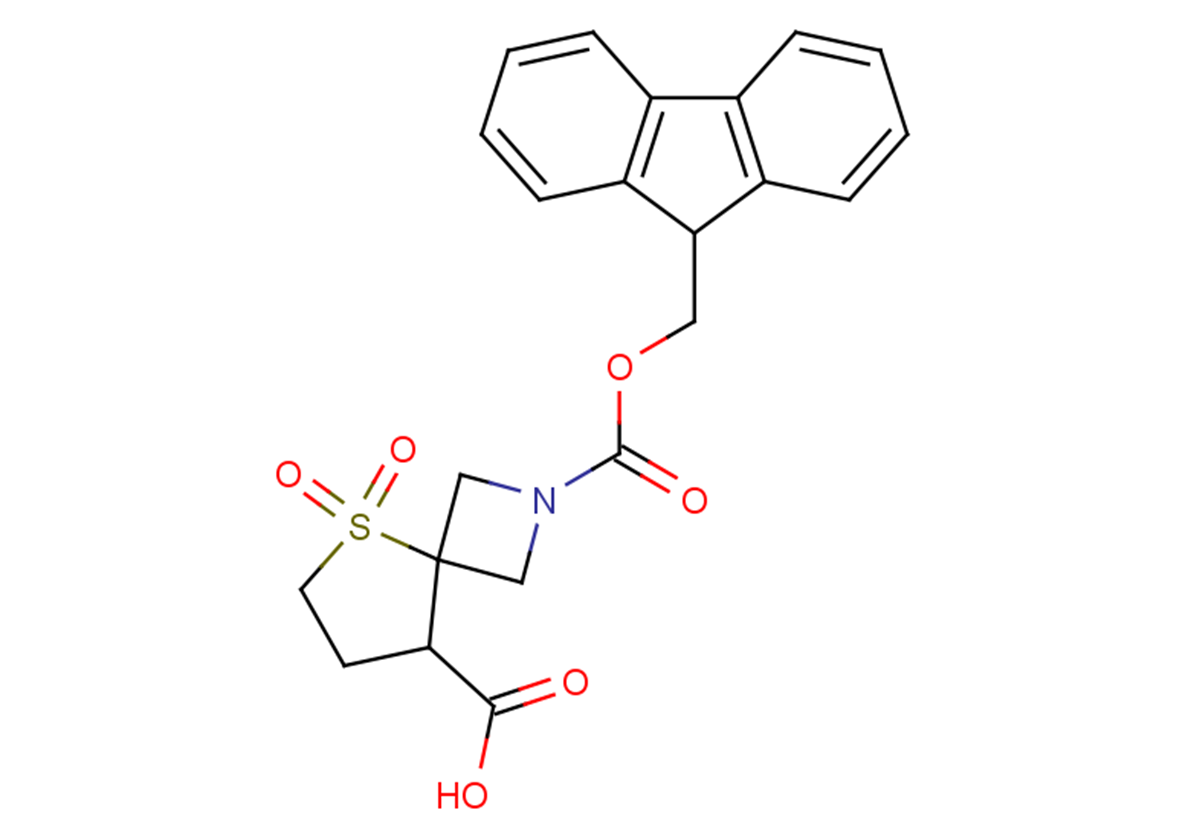 2-[(9H-fluoren-9-ylmethoxy)carbonyl]-5,5-dioxo-5$l^{6}-thia-2-azaspiro[3.4]octane-8-carboxylic acid