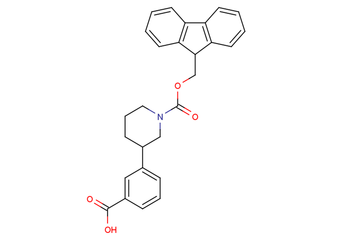 3-{1-[(9H-fluoren-9-ylmethoxy)carbonyl]piperidin-3-yl}benzoic acid