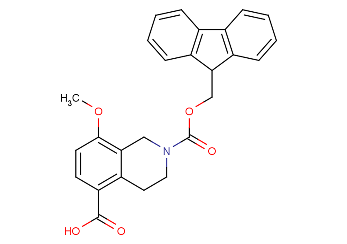 2-[(9H-fluoren-9-ylmethoxy)carbonyl]-8-methoxy-1,2,3,4-tetrahydroisoquinoline-5-carboxylic acid