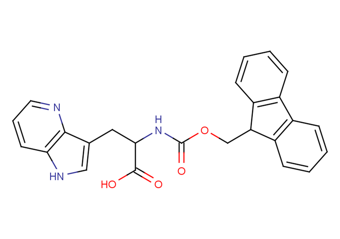 2-{[(9H-fluoren-9-ylmethoxy)carbonyl]amino}-3-{1H-pyrrolo[3,2-b]pyridin-3-yl}propanoic acid