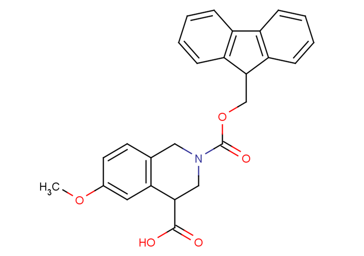 2-[(9H-fluoren-9-ylmethoxy)carbonyl]-6-methoxy-1,2,3,4-tetrahydroisoquinoline-4-carboxylic acid