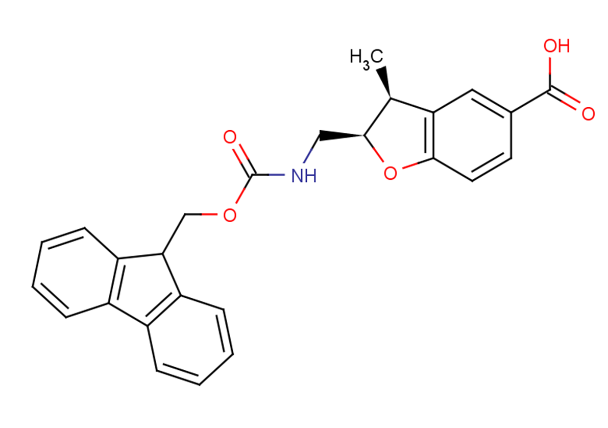(2R,3S)-2-({[(9H-fluoren-9-ylmethoxy)carbonyl]amino}methyl)-3-methyl-2,3-dihydro-1-benzofuran-5-carboxylic acid