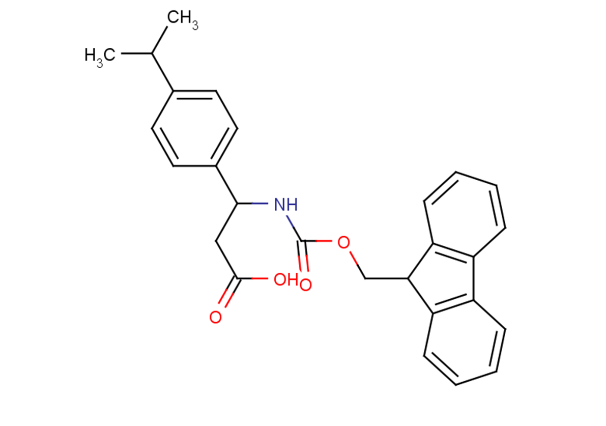 3-{[(9H-fluoren-9-ylmethoxy)carbonyl]amino}-3-[4-(propan-2-yl)phenyl]propanoic acid