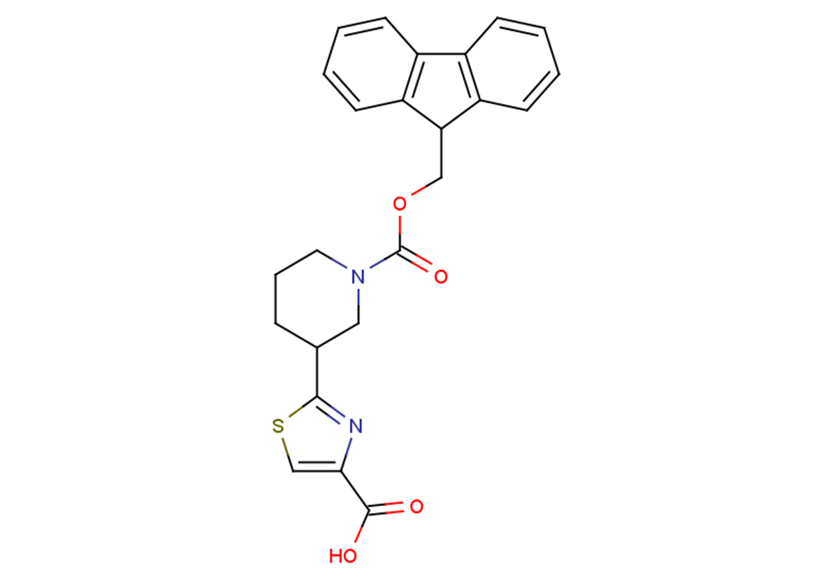 2-{1-[(9H-fluoren-9-ylmethoxy)carbonyl]piperidin-3-yl}-1,3-thiazole-4-carboxylic acid
