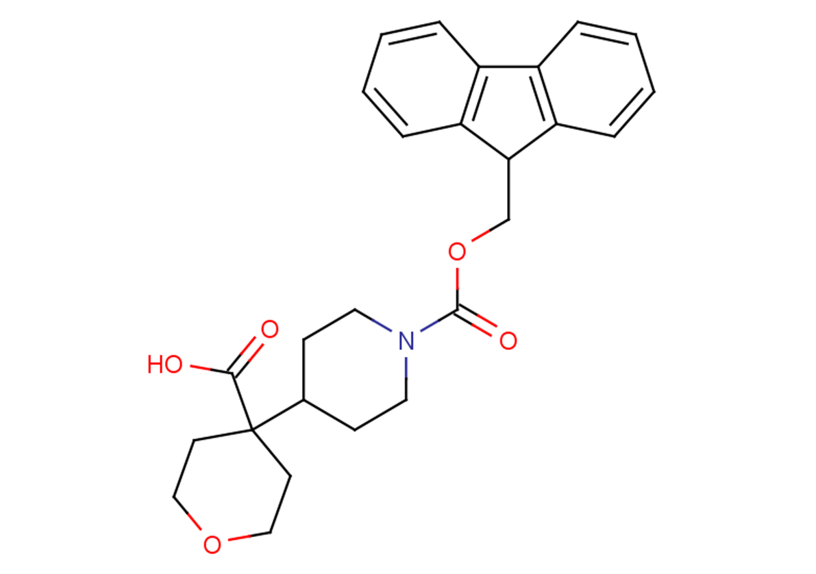 4-{1-[(9H-fluoren-9-ylmethoxy)carbonyl]piperidin-4-yl}oxane-4-carboxylic acid