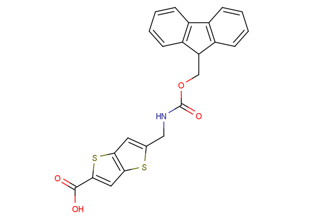 5-({[(9H-fluoren-9-ylmethoxy)carbonyl]amino}methyl)thieno[3,2-b]thiophene-2-carboxylic acid
