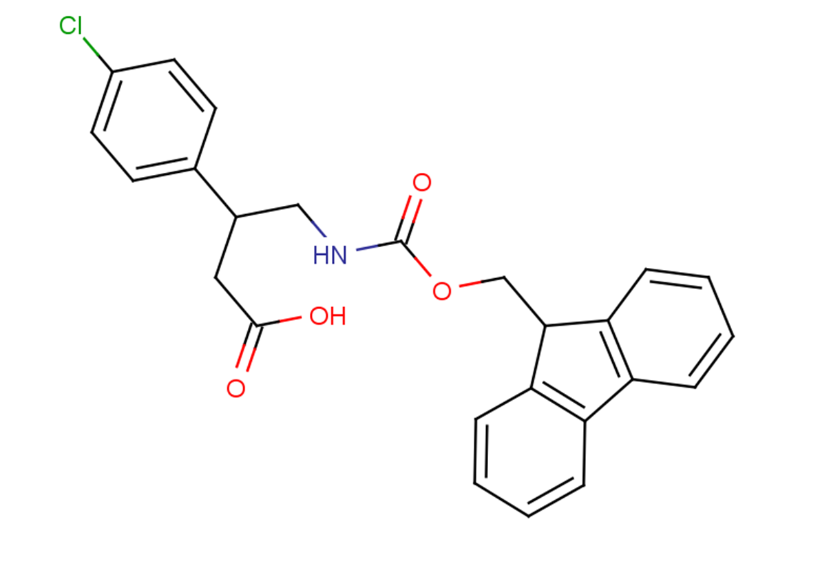 3-(4-chlorophenyl)-4-{[(9H-fluoren-9-ylmethoxy)carbonyl]amino}butanoic acid