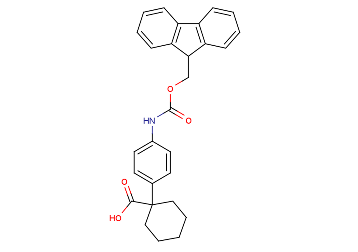 1-(4-{[(9H-fluoren-9-ylmethoxy)carbonyl]amino}phenyl)cyclohexane-1-carboxylic acid