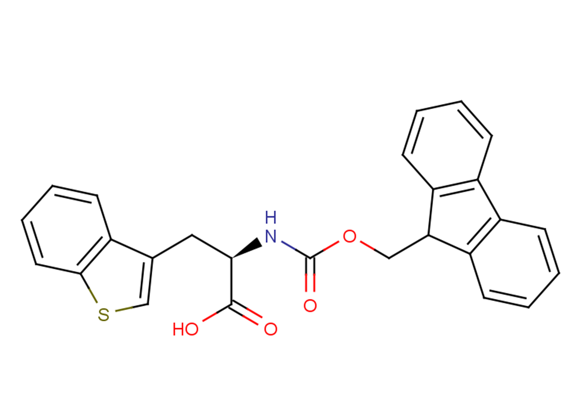 (2R)-3-(1-benzothiophen-3-yl)-2-{[(9H-fluoren-9-ylmethoxy)carbonyl]amino}propanoic acid