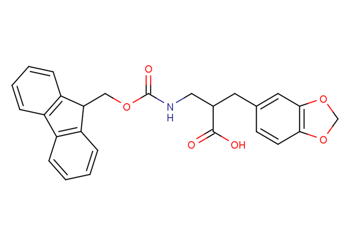 2-(2H-1,3-benzodioxol-5-ylmethyl)-3-{[(9H-fluoren-9-ylmethoxy)carbonyl]amino}propanoic acid