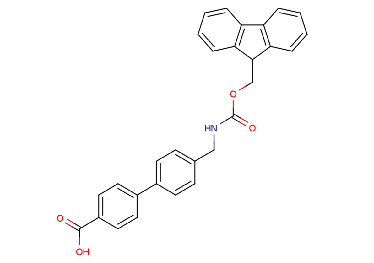 4-[4-({[(9H-fluoren-9-ylmethoxy)carbonyl]amino}methyl)phenyl]benzoic acid