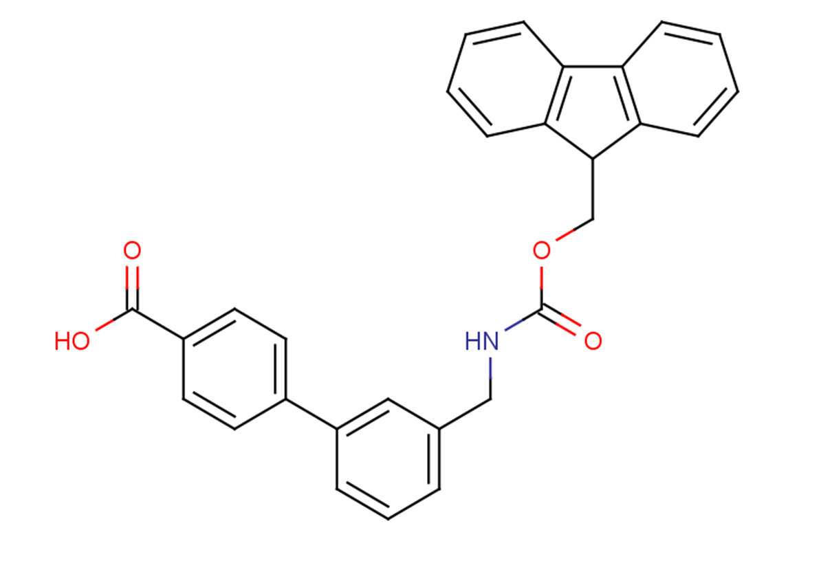 4-[3-({[(9H-fluoren-9-ylmethoxy)carbonyl]amino}methyl)phenyl]benzoic acid