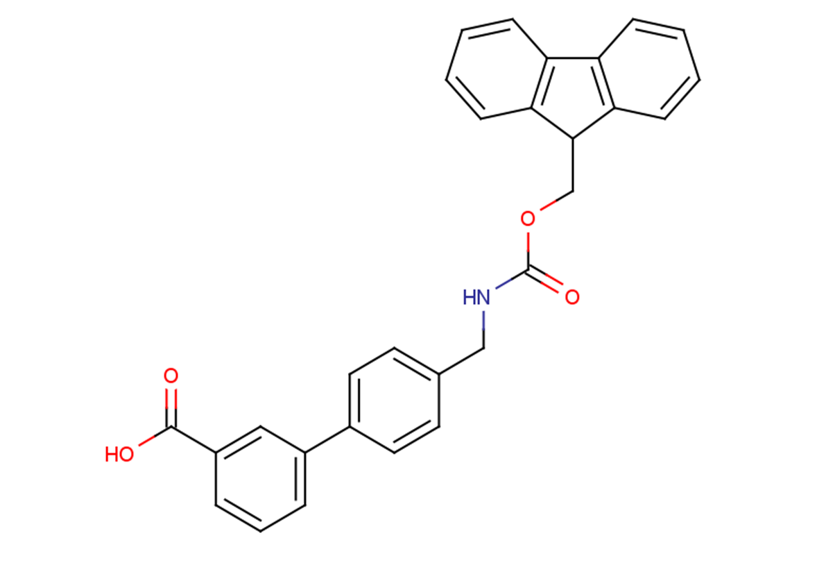 3-[4-({[(9H-fluoren-9-ylmethoxy)carbonyl]amino}methyl)phenyl]benzoic acid
