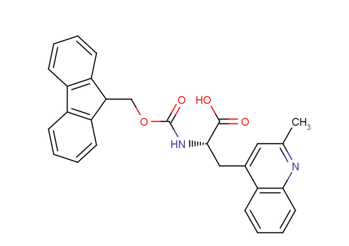 (2S)-2-{[(9H-fluoren-9-ylmethoxy)carbonyl]amino}-3-(2-methylquinolin-4-yl)propanoic acid