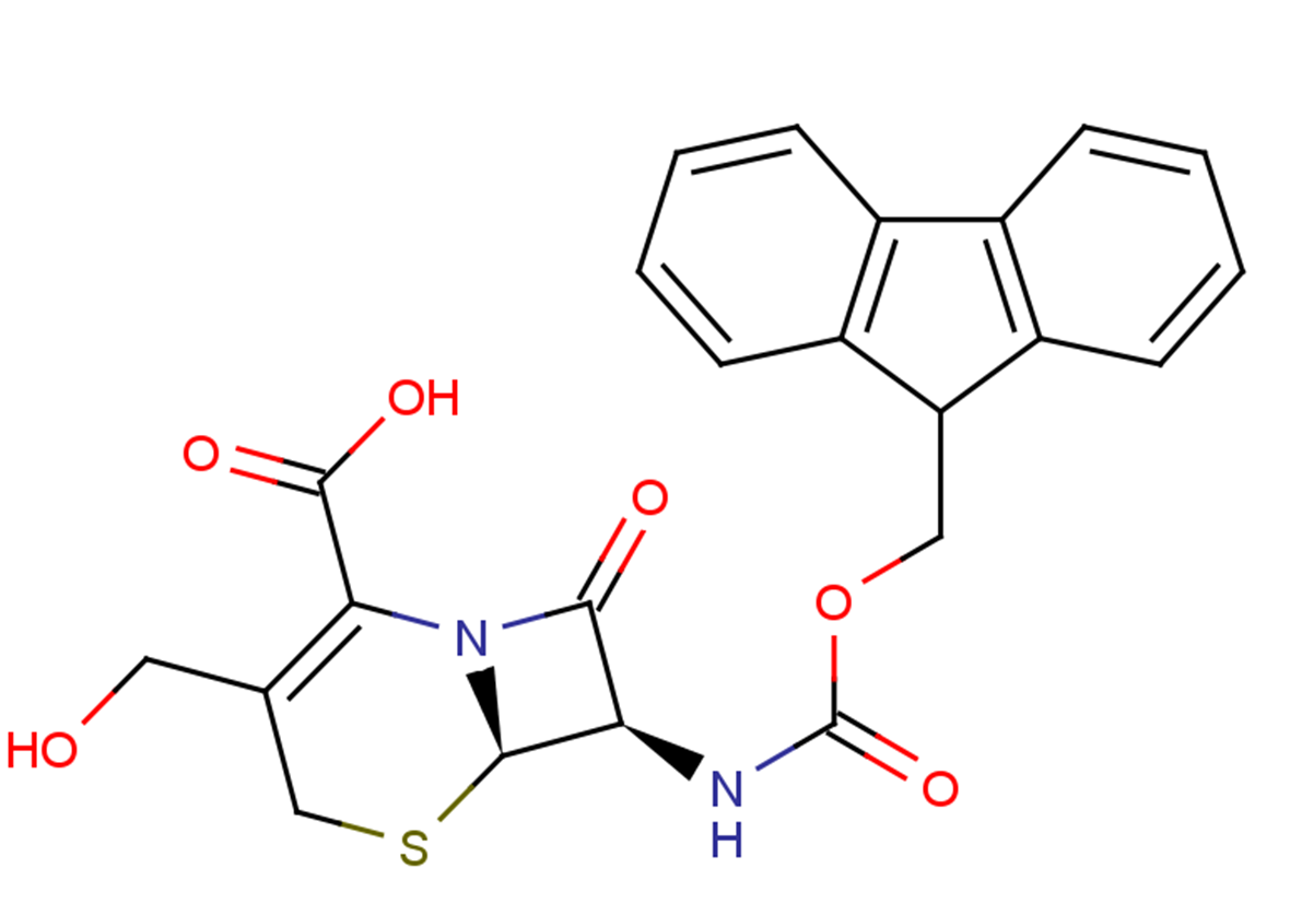 (6R,7R)-7-{[(9H-fluoren-9-ylmethoxy)carbonyl]amino}-3-(hydroxymethyl)-8-oxo-5-thia-1-azabicyclo[4.2.0]oct-2-ene-2-carboxylic acid