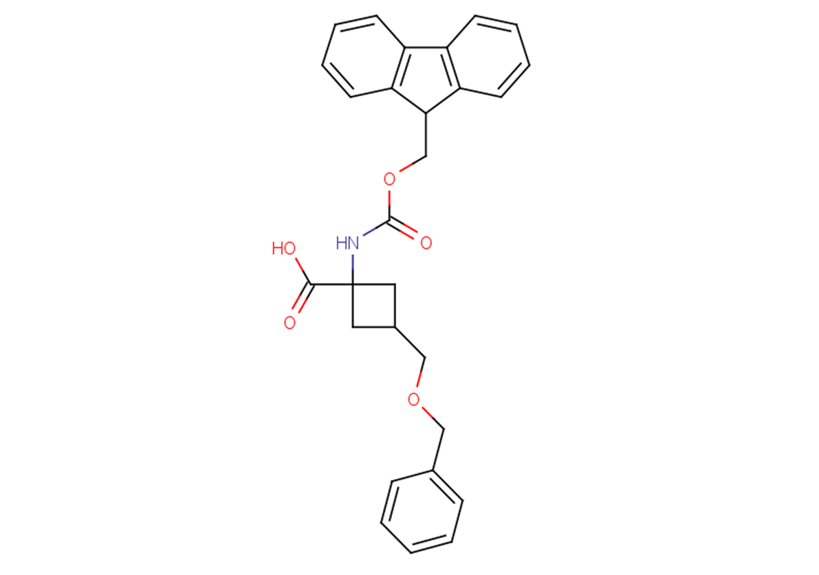 3-[(benzyloxy)methyl]-1-{[(9H-fluoren-9-ylmethoxy)carbonyl]amino}cyclobutane-1-carboxylic acid