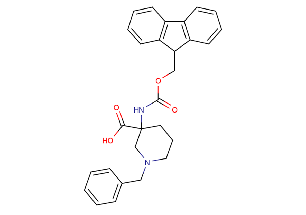 1-benzyl-3-{[(9H-fluoren-9-ylmethoxy)carbonyl]amino}piperidine-3-carboxylic acid