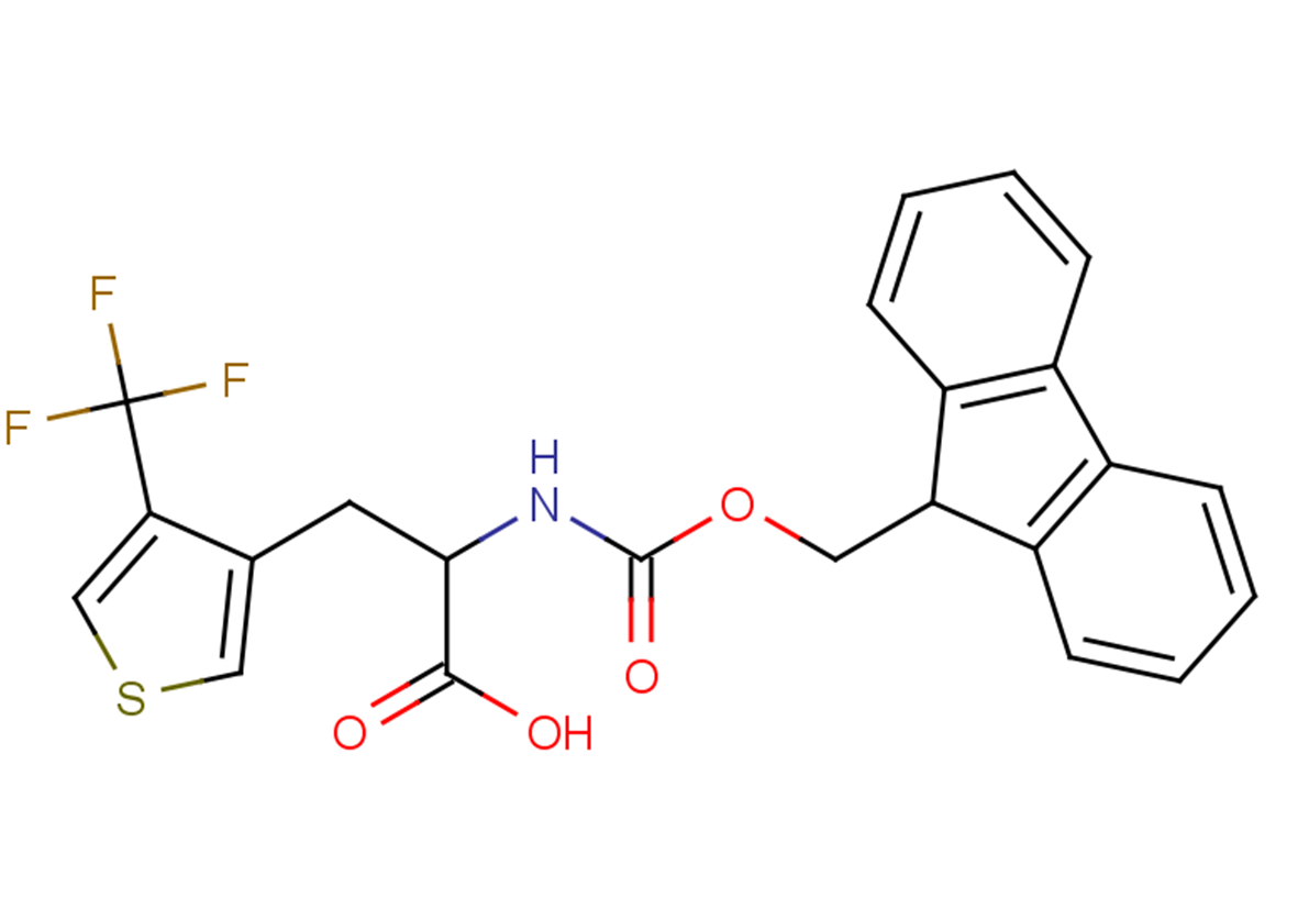 2-{[(9H-fluoren-9-ylmethoxy)carbonyl]amino}-3-[4-(trifluoromethyl)thiophen-3-yl]propanoic acid