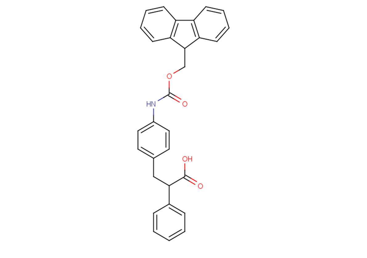3-(4-{[(9H-fluoren-9-ylmethoxy)carbonyl]amino}phenyl)-2-phenylpropanoic acid