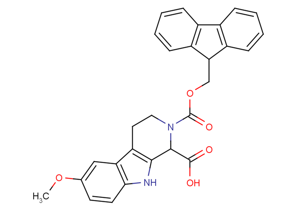 2-[(9H-fluoren-9-ylmethoxy)carbonyl]-6-methoxy-1H,2H,3H,4H,9H-pyrido[3,4-b]indole-1-carboxylic acid
