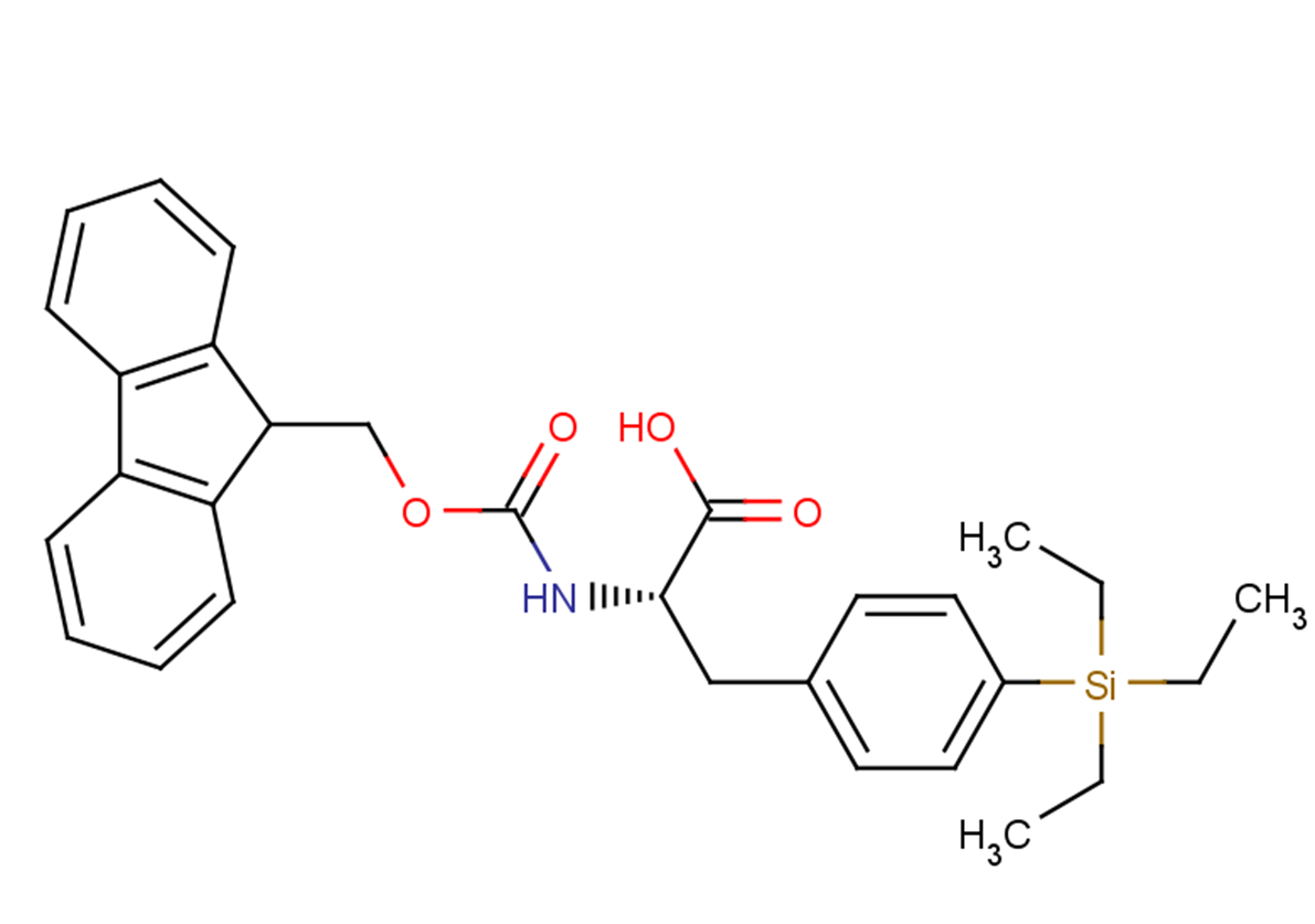 (2S)-2-{[(9H-fluoren-9-ylmethoxy)carbonyl]amino}-3-[4-(triethylsilyl)phenyl]propanoic acid