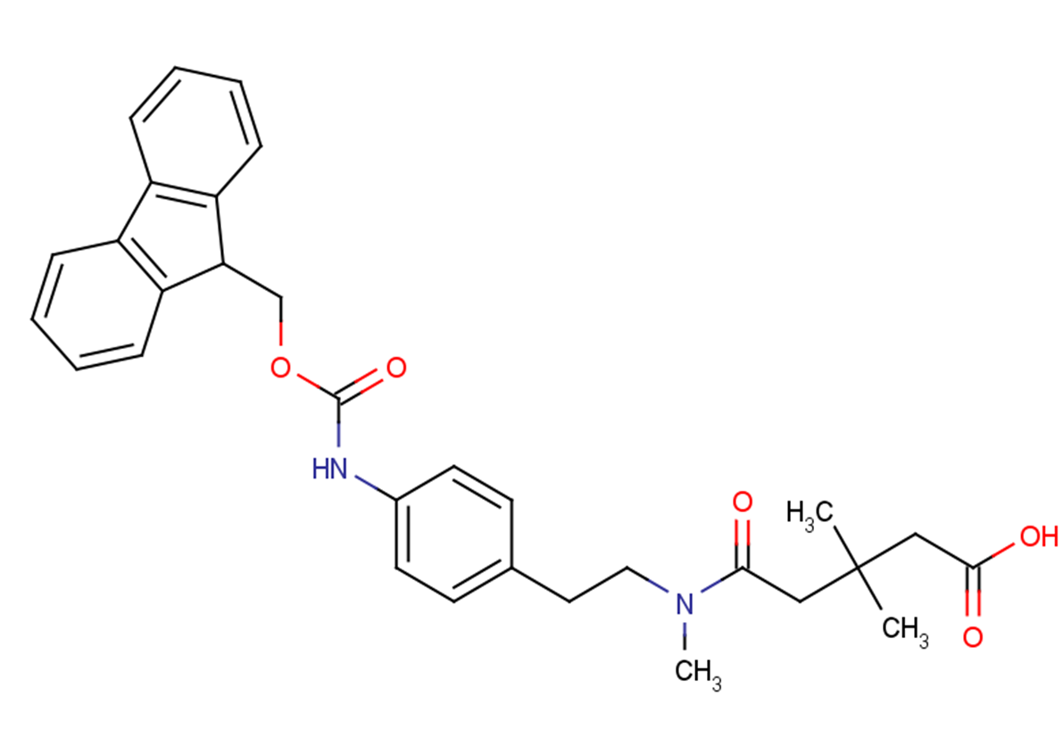 4-{[2-(4-{[(9H-fluoren-9-ylmethoxy)carbonyl]amino}phenyl)ethyl](methyl)carbamoyl}-3,3-dimethylbutanoic acid
