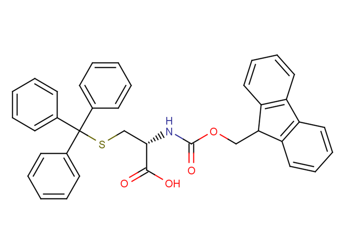 (2R)-2-{[(9H-fluoren-9-ylmethoxy)carbonyl]amino}-3-[(triphenylmethyl)sulfanyl]propanoic acid