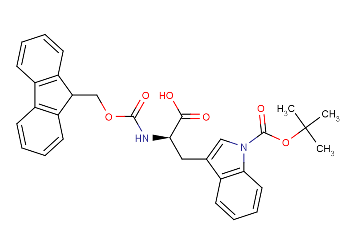 (2R)-3-{1-[(tert-butoxy)carbonyl]-1H-indol-3-yl}-2-{[(9H-fluoren-9-ylmethoxy)carbonyl]amino}propanoic acid