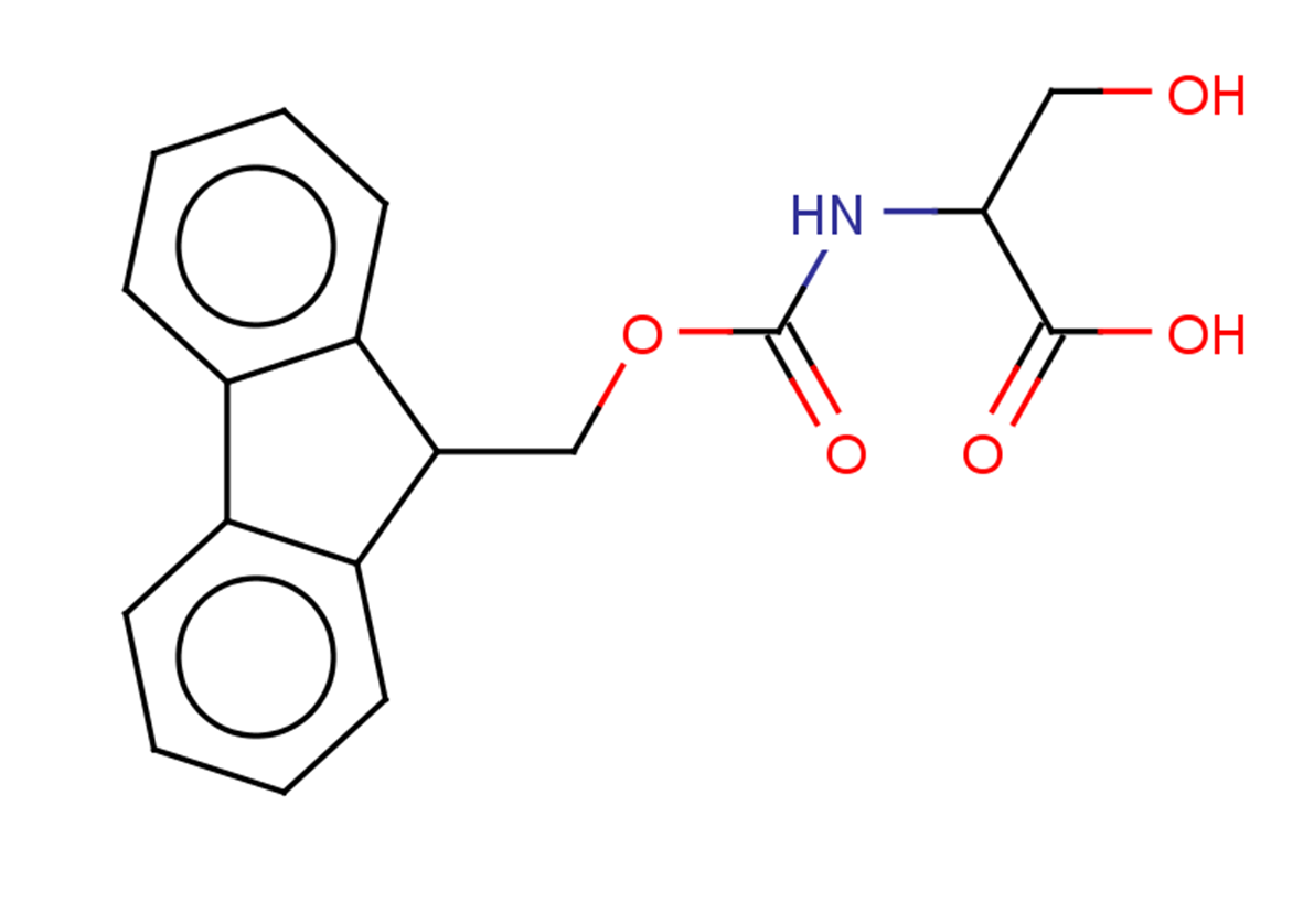 2-{[(9H-fluoren-9-ylmethoxy)carbonyl]amino}-3-hydroxypropanoic acid