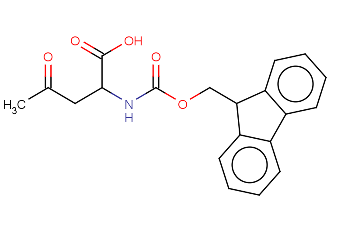 2-{[(9H-fluoren-9-ylmethoxy)carbonyl]amino}-4-oxopentanoic acid