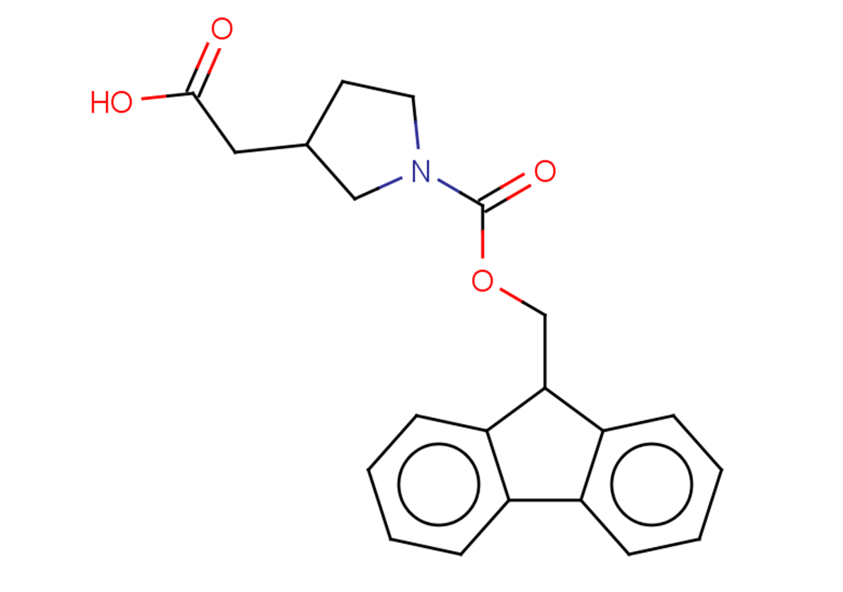 2-{1-[(9H-fluoren-9-ylmethoxy)carbonyl]pyrrolidin-3-yl}acetic acid