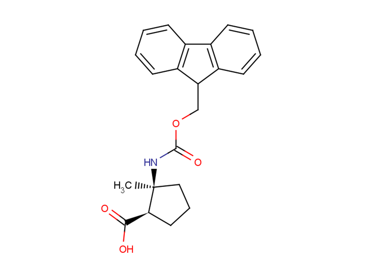 (1R,2S)-2-{[(9H-fluoren-9-ylmethoxy)carbonyl]amino}-2-methylcyclopentane-1-carboxylic acid