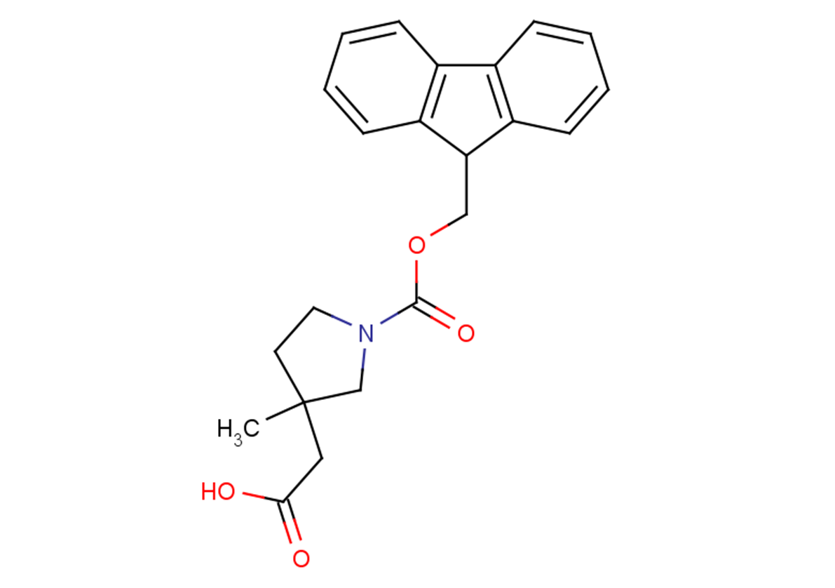 2-{1-[(9H-fluoren-9-ylmethoxy)carbonyl]-3-methylpyrrolidin-3-yl}acetic acid