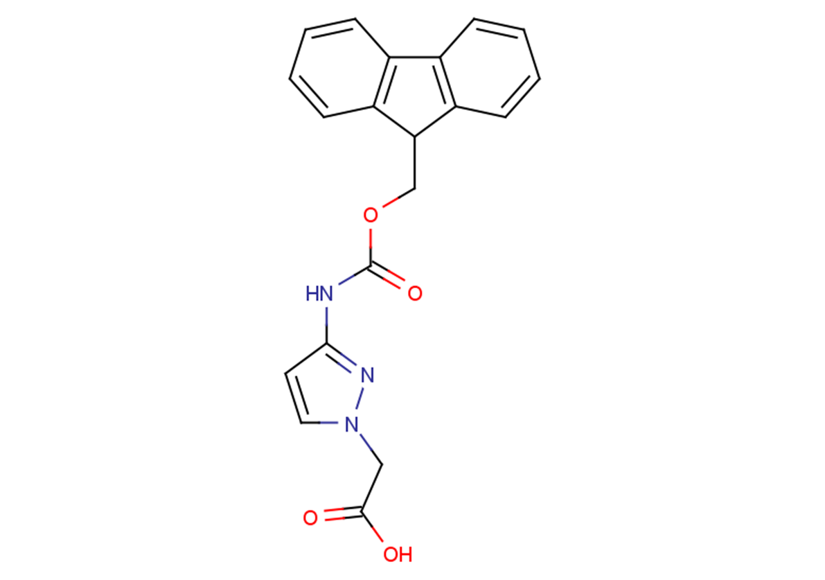 2-(3-{[(9H-fluoren-9-ylmethoxy)carbonyl]amino}-1H-pyrazol-1-yl)acetic acid