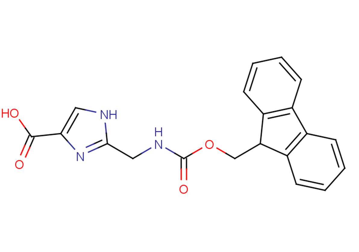 2-({[(9H-fluoren-9-ylmethoxy)carbonyl]amino}methyl)-1H-imidazole-4-carboxylic acid