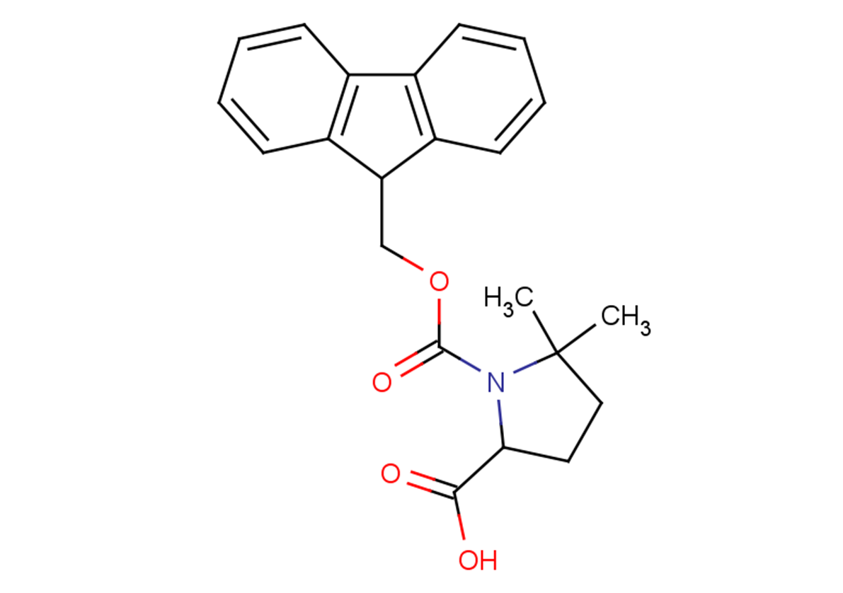 1-[(9H-fluoren-9-ylmethoxy)carbonyl]-5,5-dimethylpyrrolidine-2-carboxylic acid