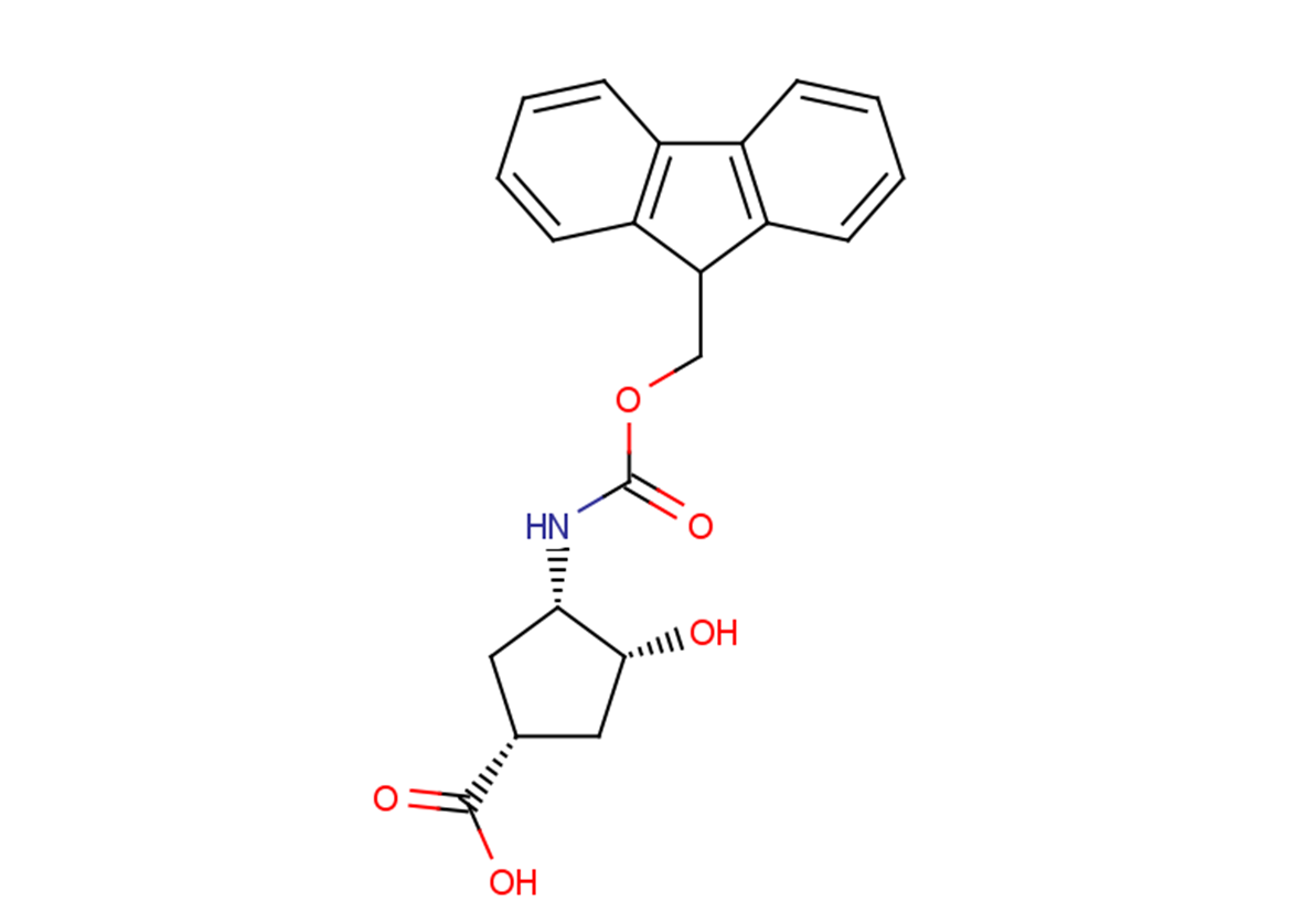 (1R,3S,4R)-3-{[(9H-fluoren-9-ylmethoxy)carbonyl]amino}-4-hydroxycyclopentane-1-carboxylic acid