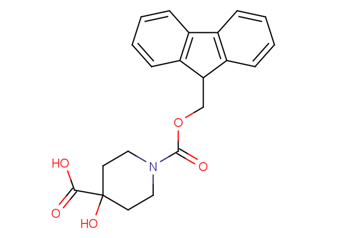 1-[(9H-fluoren-9-ylmethoxy)carbonyl]-4-hydroxypiperidine-4-carboxylic acid