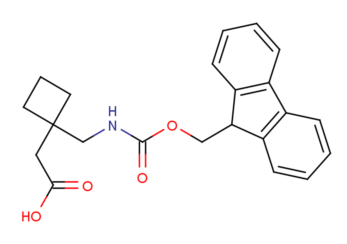 2-[1-({[(9H-fluoren-9-ylmethoxy)carbonyl]amino}methyl)cyclobutyl]acetic acid