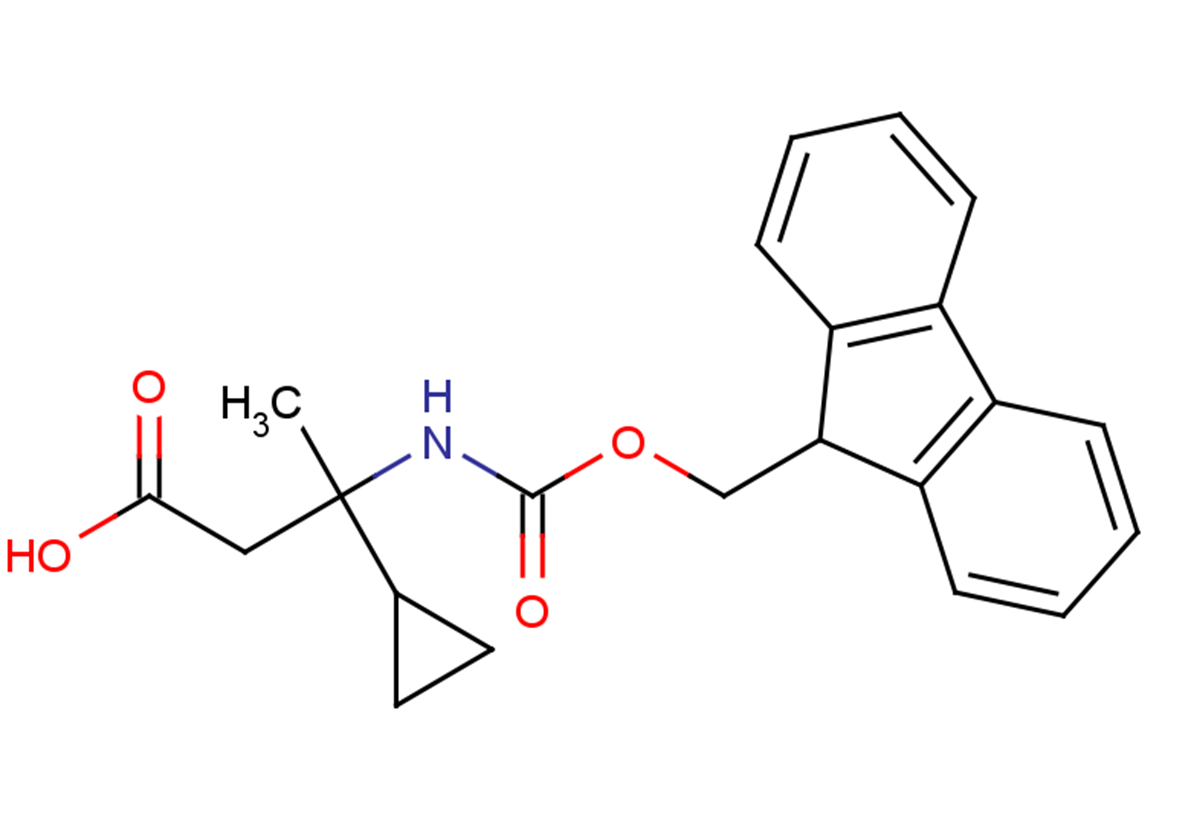 3-cyclopropyl-3-{[(9H-fluoren-9-ylmethoxy)carbonyl]amino}butanoic acid