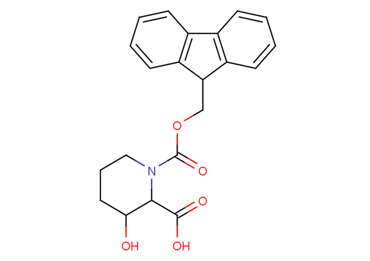 1-[(9H-fluoren-9-ylmethoxy)carbonyl]-3-hydroxypiperidine-2-carboxylic acid